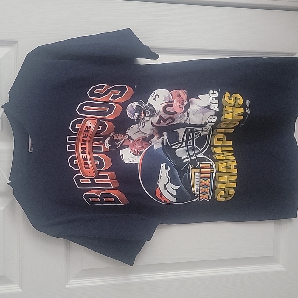 Vintage 1998 Denver Broncos AFC Champs. Sport Attack.